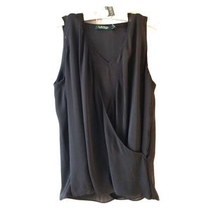 Ralph Lauren Black Ladies Top - Medium